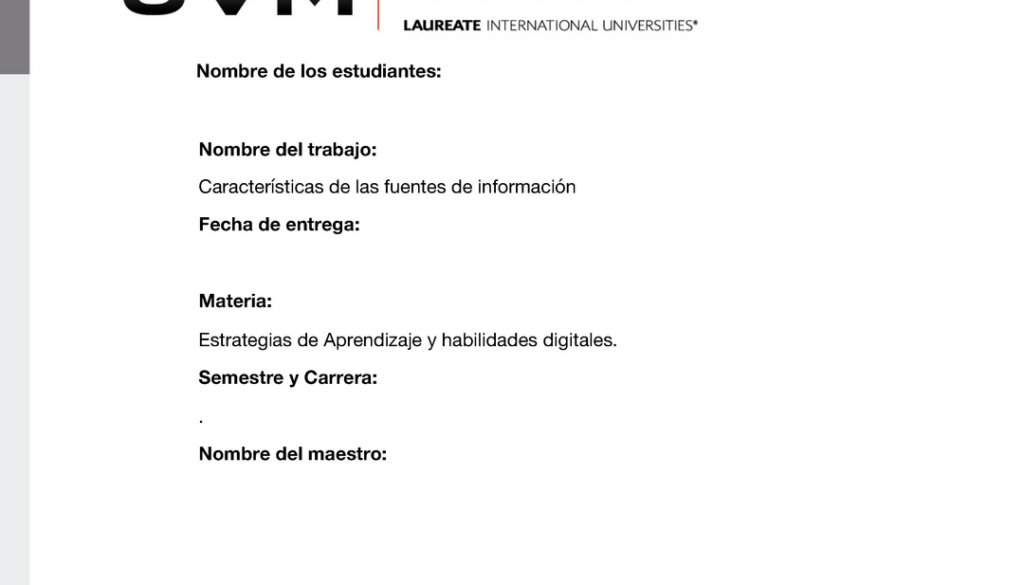 que-caracteristicas-debe-tener-una-fuente-de-informacion