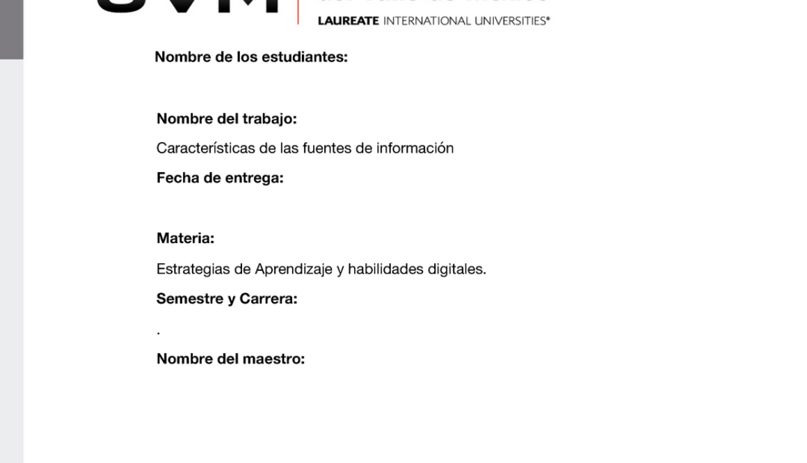 que-caracteristicas-debe-tener-una-fuente-de-informacion